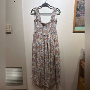 Altar’d State Floral Maxi Summer Dress Medium